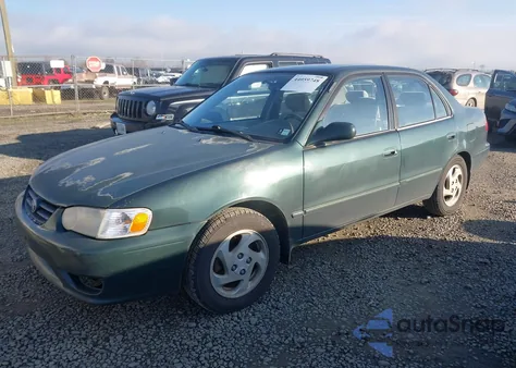 2001 Toyota Corolla Le from USA, damaged, VIN 1NXBR12E81Z452426